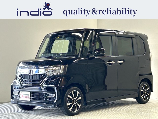 N-BOXカスタム G L ホンダセンシング 社外ナビ Bカメラ シートヒーター ETC