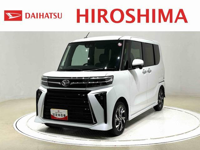 タントカスタム X 両側パワースライドドア パノ