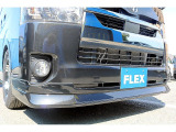FLEX フロントスポイラー FLEX オーバーフェンダー FLEX DELF02ホイール グッドイヤーナスカータイヤ♪
