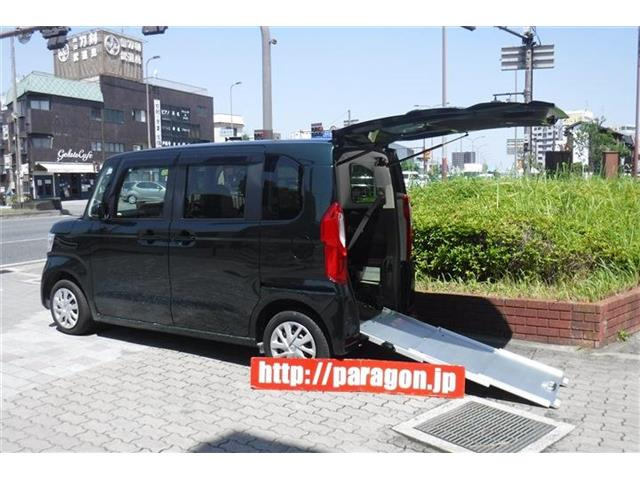 N-BOX L ターボ スロープ 4WD 両側パワスラナビTV