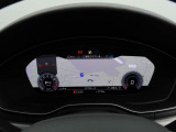 必要に応じてメーター内に地図や車両のインフォメーションなどを切り替え表示できる12.3インチバーチャルコクピット