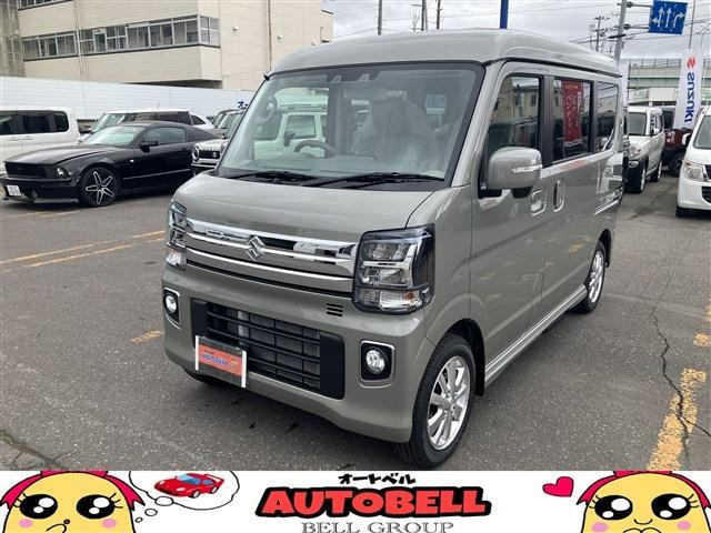 エブリイワゴン PZターボスペシャル 4WD 届出済未使用車 スズキセーフティS