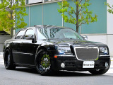 300C 5.7 HEMI Vellano鍛造22in TEIN車高調 黒革 後期 D車
