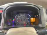 見やすいメーター表示が安全運転のサポートをしてくれます!