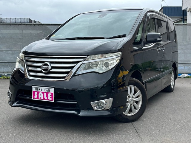 セレナ 2.0 ハイウェイスター 4WD 左側パワースライドドア Bluetooth