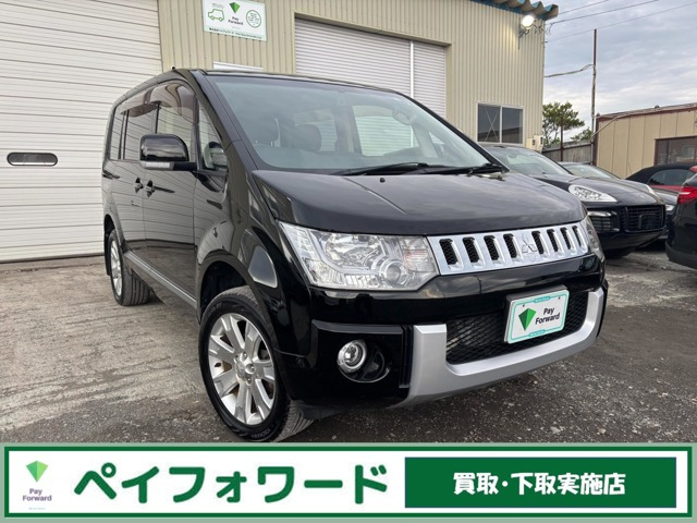 デリカD:5 2.2 D パワーパッケージ 4WD ビックナビ 後席モニター 本州仕入