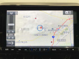 ナビ付きです。目的地を設定すれば、初めての場所でも簡単に行くことが出来ます。