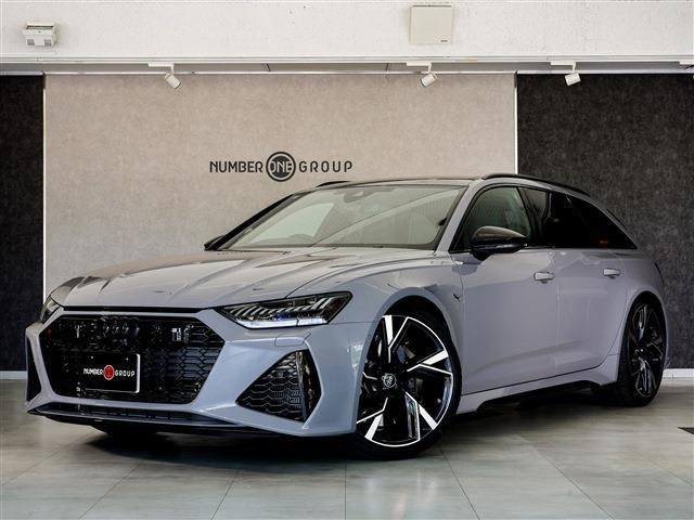 RS6アバント 4.0 エアサスペンション 4WD スポエキ/パノラマSR/カーボンツイル/22AW