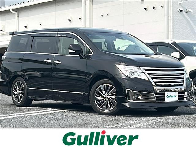 エルグランド2.5 ライダー ブラックライン 黒本革シート本革シート 修復歴無し