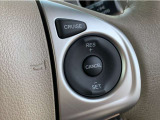 クルーズコントロール付き。高速道路などでの運転に。疲労軽減にもつながります。