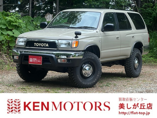 ハイラックスサーフ 2.7 SSR-G 4WD サンルーフ/リフトUP/全塗装済/社外ナビ