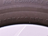 185/60R15   タイヤサイズです。 タイヤのご相談も石川トヨペットカローラにお任せください