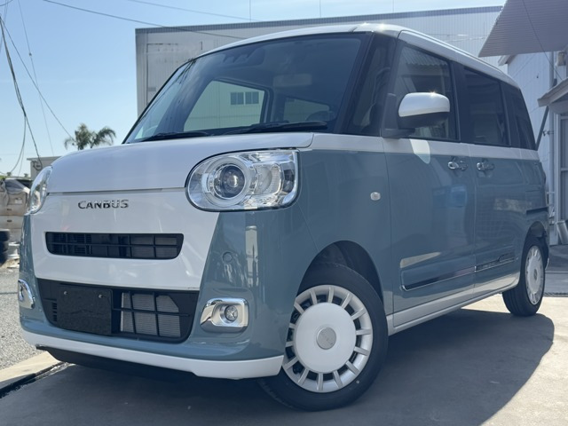 ムーヴキャンバス ストライプス G LEDヘッドライト/前席シートヒーター
