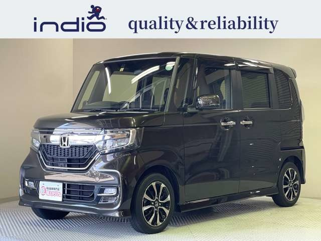 N-BOXカスタム G L ホンダセンシング 純正ナビ Bカメラ シートヒーター ETC