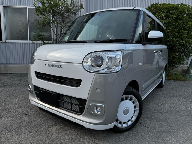 ムーヴキャンバス ストライプス G 前席シートヒーター/LEDヘッドライト