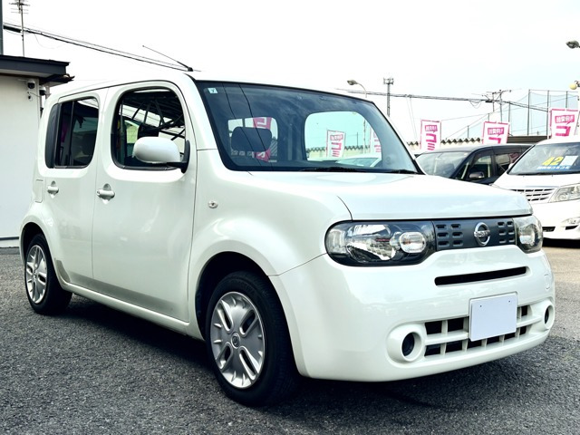 キューブ 1.5 15X Mセレクション 修復歴なし 禁煙車 ナビ/3787