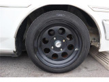 STANCEMAGIC14インチAWです。タイヤの山は車検には通るようですがいずれ交換が必要になります。