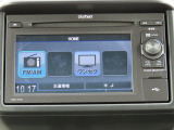 純正オーディオが装備されています
