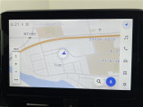 【純正ナビ】専用設計で車内の雰囲気にマッチ!ナビ利用時のマップ表示は見やすく、いつものドライブがグッと楽しくなります!