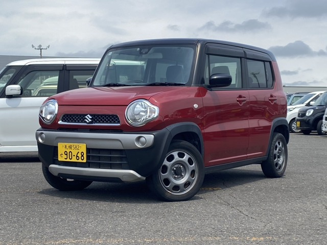 ハスラー G ターボ 4WD ツートンルーフ・社外ナビ