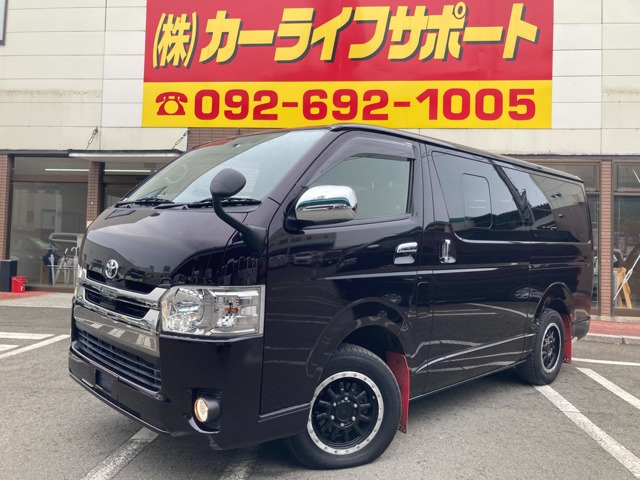 ハイエースバン 2.8 スーパーGL ダークプライム ロング ディーゼル 4WD 16インチアル...