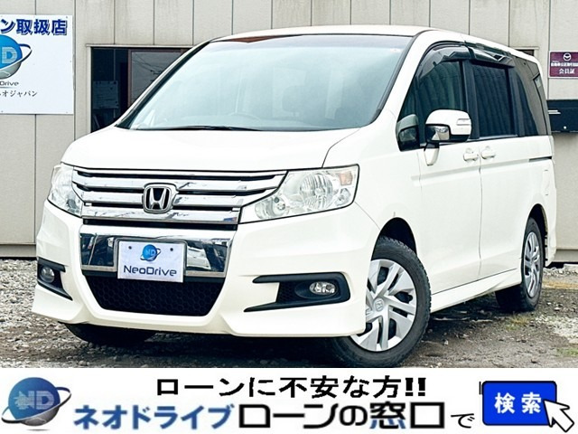 ステップワゴン 2.0 スパーダ Z 4WD 1年保証 本州仕入 両側Pスラ 純正ナビ