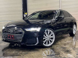 A6 40 TDI クワトロ スポーツ Sラインパッケージ ディーゼル 4WD 21インチ純正AW 黒...