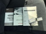 メンテナンスノート付きです。過去の整備記録を確認したり、お車の状況にあった整備をすることに役立ちます。