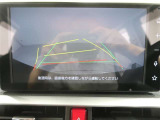 バックガイドカメラ付きで車庫入れもらくらくです。