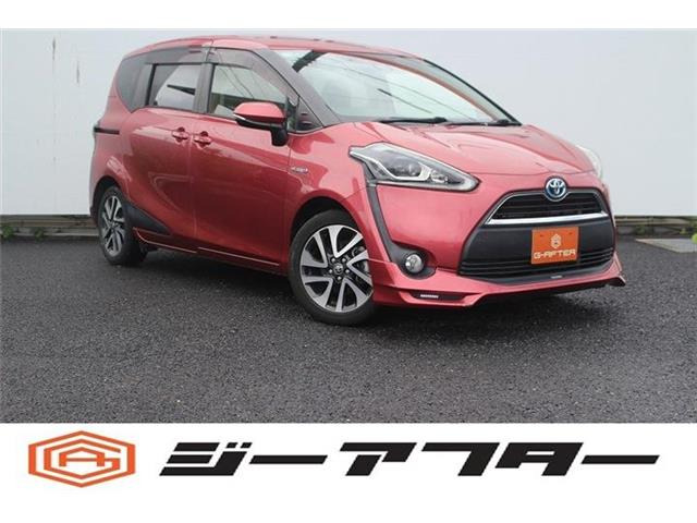 シエンタ ハイブリッド 1.5 G TRDスポイラーLED純正ナビBカメラTV両側