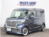 スズキ スペーシアカスタム ハイブリッド(HYBRID)  XSターボ  後期型9型ナビ全方位カメラETC社外15AW