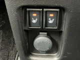 寒い日にはとても重宝するシートヒーターが運転席・助手席に装備されています。