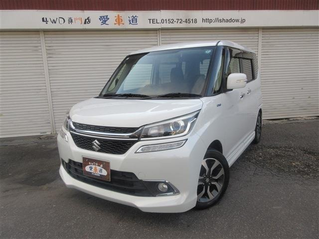 ソリオバンディット 1.2 Fリミテッド デュアルカメラブレーキサポート 4WD 社外ナビT...