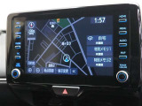 純正ナビを装備。タッチパネル式で使いやすく、お出かけもラクラクです。