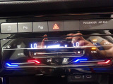 2ゾーンフルオートエアコンを装備。運転席と助手席、それぞれ独立して温度の設定ができます。