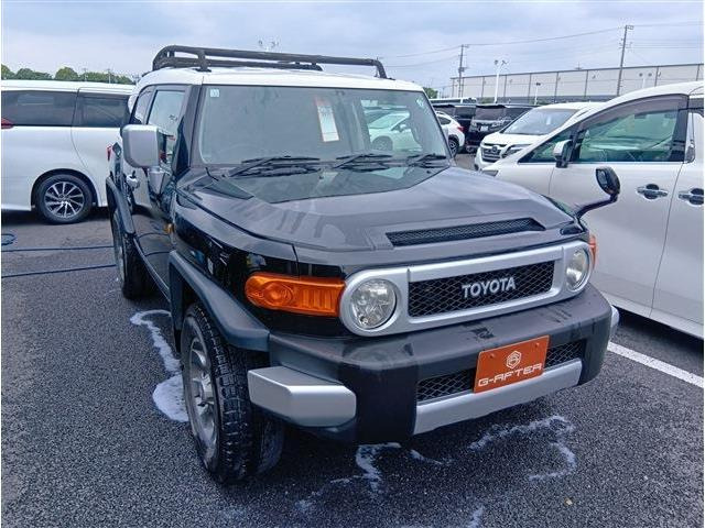 FJクルーザー 4.0 4WD 純正ナビ地デジOP17インチAWルーフキャリア