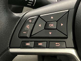 ステアリングスイッチ搭載!ハンドルひとつで手を離さなくても運転中視線をそらさなくても操作が出来て便利です♪