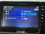 大きなナビで視認性・操作性ともに快適なドライブにぴったりです