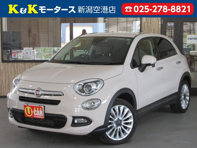 500X ポップスター 関東仕入 ターボ 革シート 走行3.9万km
