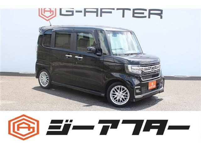 N-BOXカスタム L ターボ 純正8型ナビBカメラTV電動PブレーキLED