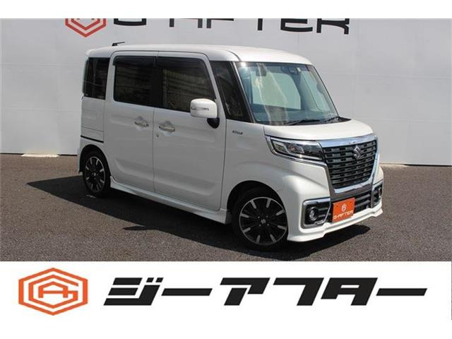 スペーシアカスタム ハイブリッド(HYBRID)  XSターボ R2登録8型ナビ両側電動LEDヘッド