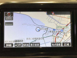 ナビ付きです。目的地を設定すれば、初めての場所でも簡単に行くことが出来ます。
