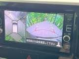 【アラウンドビューモニター】専用のカメラにより、上から見下ろしたような視点で360度クルマの周囲を確認することができます☆死角部分も確認しやすく、狭い場所での切り返しや駐車もスムーズに行えます。