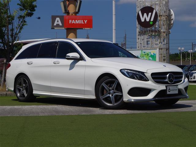 Cクラスワゴン C200 スポーツ 本革仕様 本革シート 修復歴無し