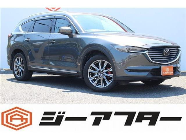 CX-8 2.2 XD Lパッケージ 4WD 純正ナビBカメラ茶革6人乗電動Rゲート