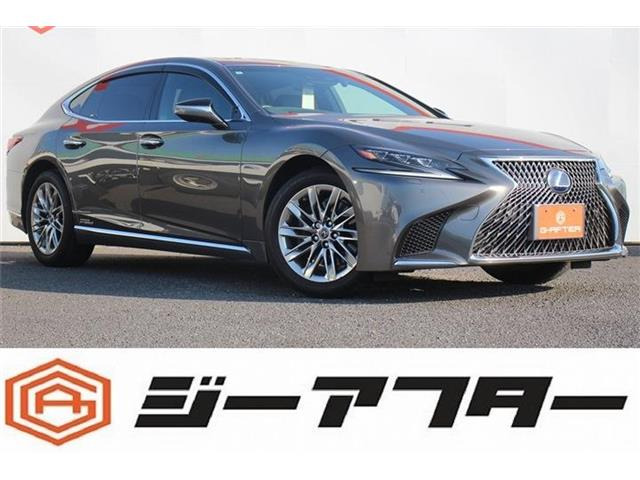 LS 500h バージョンL 4WD サンルーフOPマクレビ黒革360°カメラETC