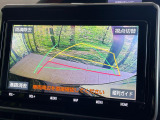 【バックカメラ】駐車時に後方がリアルタイム映像で確認できます。大型商業施設や立体駐車場での駐車時や、夜間のバック時に大活躍!運転スキルに関わらず、今や必須となった装備のひとつです!