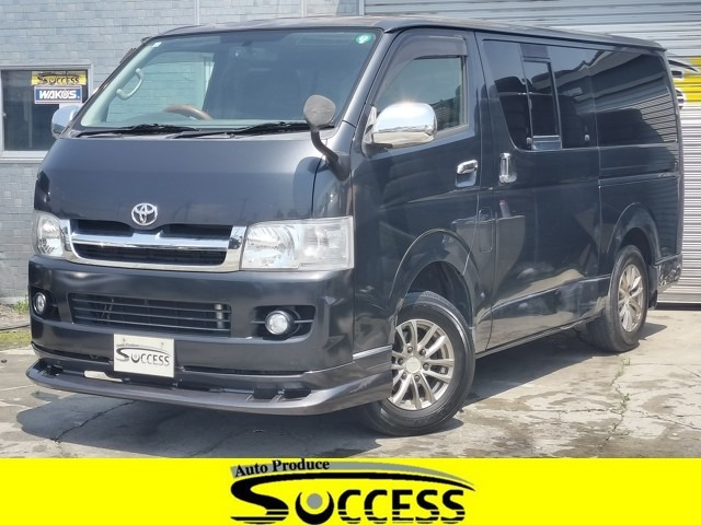 ハイエースバン 2.5 スーパーGL ロング ディーゼル 4WD 本州仕入れ Fスポイラー シー...