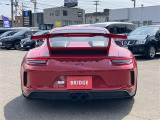 ポルシェ911GT3 スポーツクロノパッケージ カーマインレッド フロントリフト クラブスポーツパッケージ スポーツバケットシート スポーツエグゾースト ナビ バックカメラ ETC