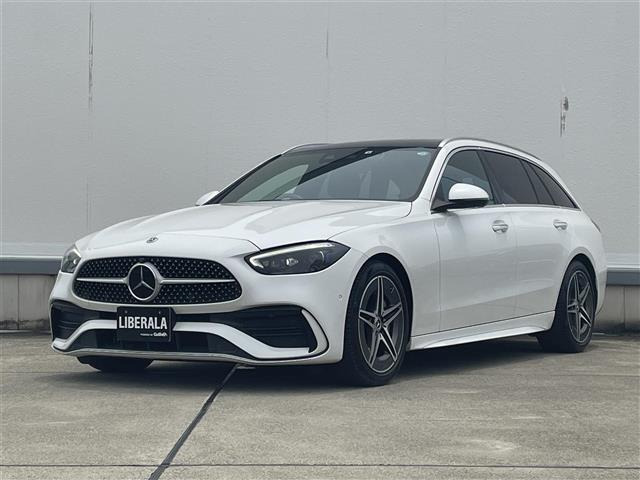 Cクラスワゴン C220d アバンギャルド AMGライン 本革シート 修復歴無し